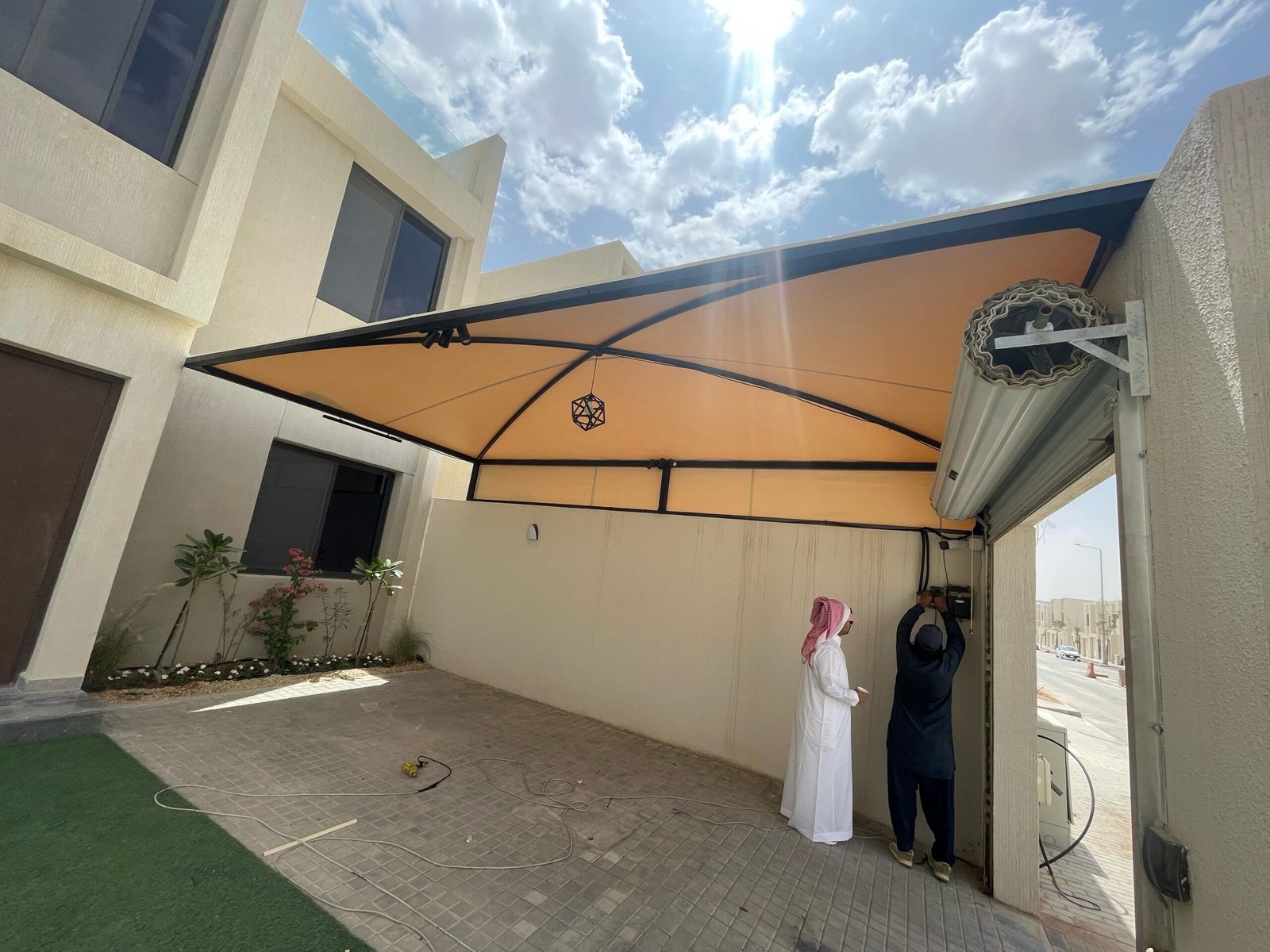 مظلات سيارات في الحوش مظلات سيارات في الحوش